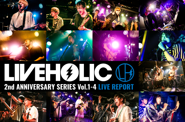 LIVEHOLIC 2nd Anniversary series vol.1-4