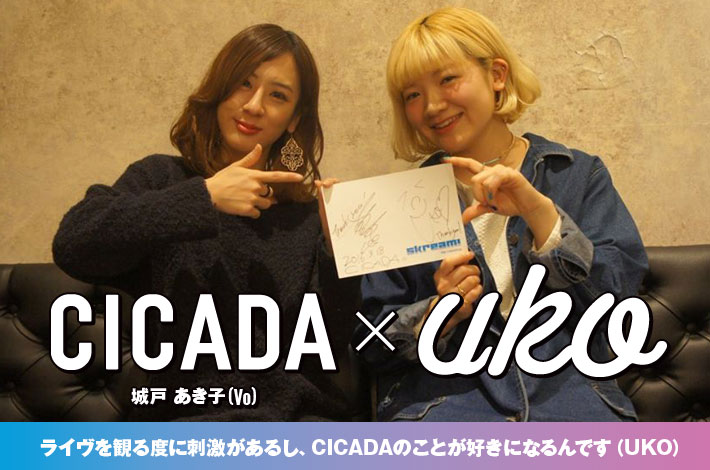 CICADA × UKO