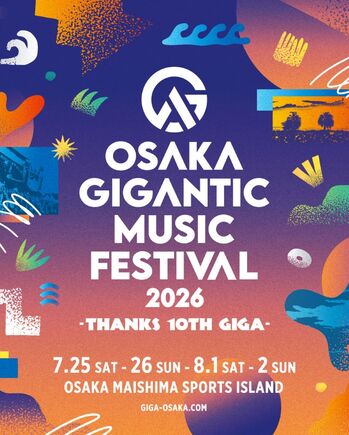 "OSAKA GIGANTIC MUSIC FESTIVAL 2026 -THANKS 10TH GIGA-"