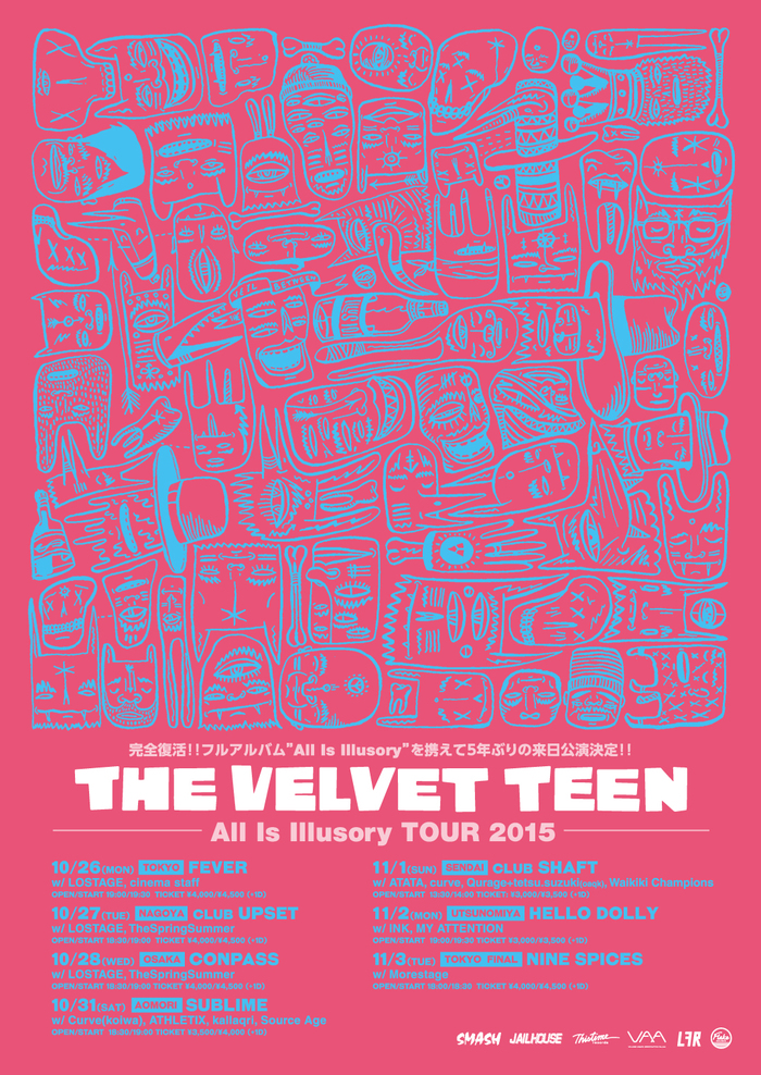 THE VELVET TEEN / LOSTAGE / cinema staff 