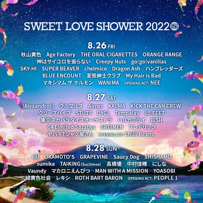 "SWEET LOVE SHOWER 2022"