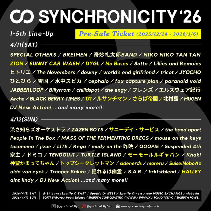 "SYNCHRONICITY'26"