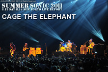 CAGE THE ELEPHANT｜SUMMER SONIC 2011