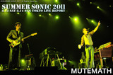 MUTEMATH｜SUMMER SONIC 2011