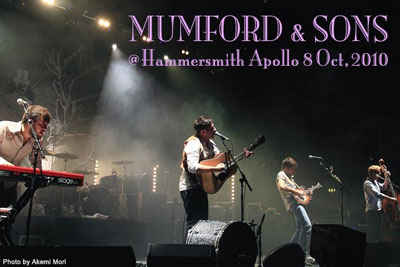 MUMFORD ＆ SONSのロンドン公演をレポート。