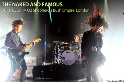 フジロック出演！THE NAKED AND FAMOUSのロンドンでのライヴをレポート！
