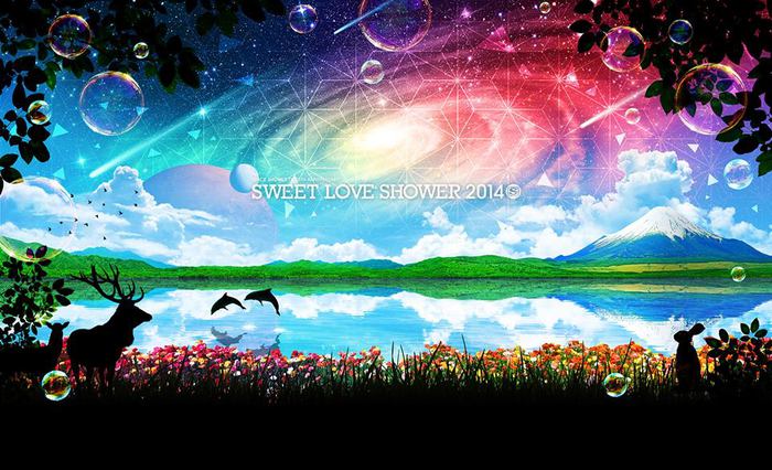 andymori、サカナクション、the telephones、KANA-BOON、キュウソらが出演する"SWEET LOVE SHOWER 2014"、タイムテーブルを公開