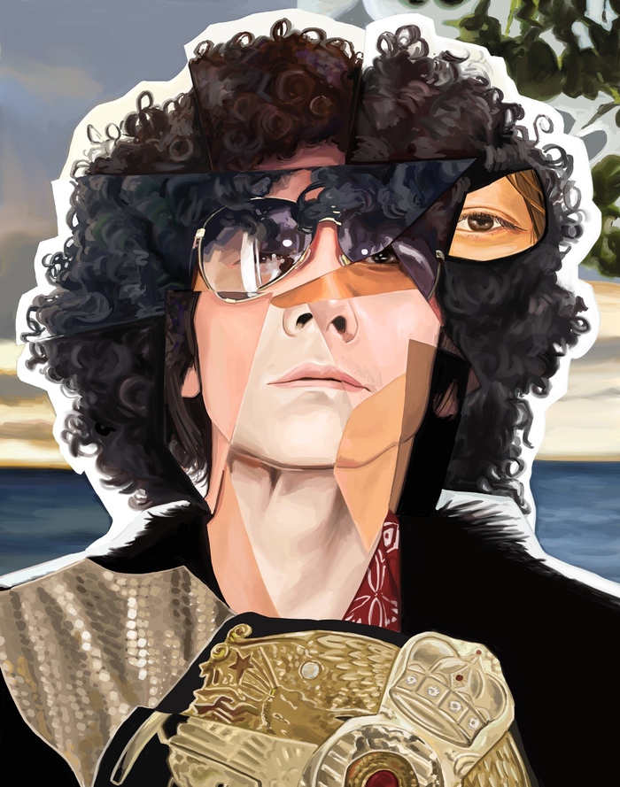 吉井和哉、11/19にリリースするカヴァー・アルバム『ヨシー・ファンクJr.～此レガ 原点!!～』のダイジェスト映像を公開。幼少期の秘蔵映像やアフロ姿の小林克也など見どころ満載