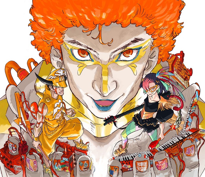 モーモールルギャバン、6/22リリースのニュー・ミニ・アルバム『PIRATES of Dr.PANTY』の詳細発表。アニメーター"すしお"とのコラボ・プロジェクト第2弾公開