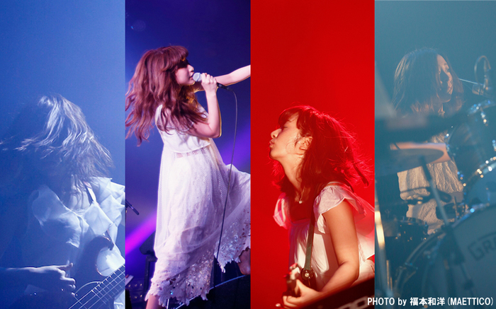 赤い公園、来年1/4に立川BABELにて結成周年ライヴ"こめさくpresents～もぎもぎカーニバル～復刻版2017"開催決定。ゲストに爆弾ジョニーら出演