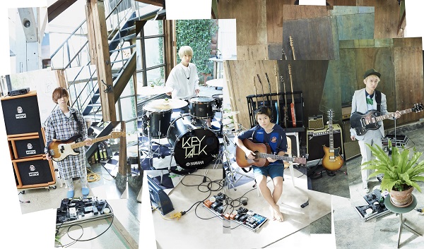 KEYTALK、ニュー・アルバム『PARADISE』収録曲「ミルクティーは恋の味」が日本テレビ系"PON!"3月度EDテーマに決定