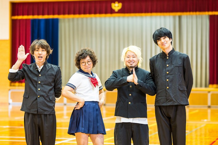 四星球、9/23-24開催の"四星中学校文化祭"第1弾ゲストに打首獄門同好会、怒髪天ら決定。無料エリア設置も