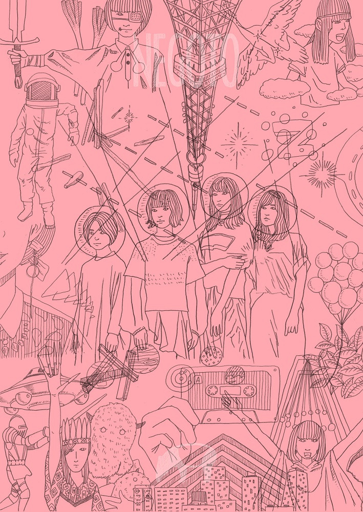 ねごと、10/23リリースのラスト・ライヴ映像作品ティーザー映像、ジャケ写＆特典絵柄公開