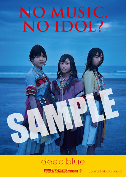 sora tob sakana、タワレコのアイドル企画"NO MUSIC, NO IDOL?"ポスターに登場