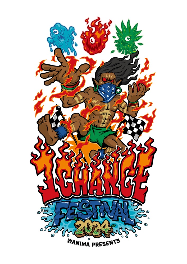 8/24-25開催のWANIMA主催音楽フェス"1CHANCE FESTIVAL 2024"、タイムテーブル発表