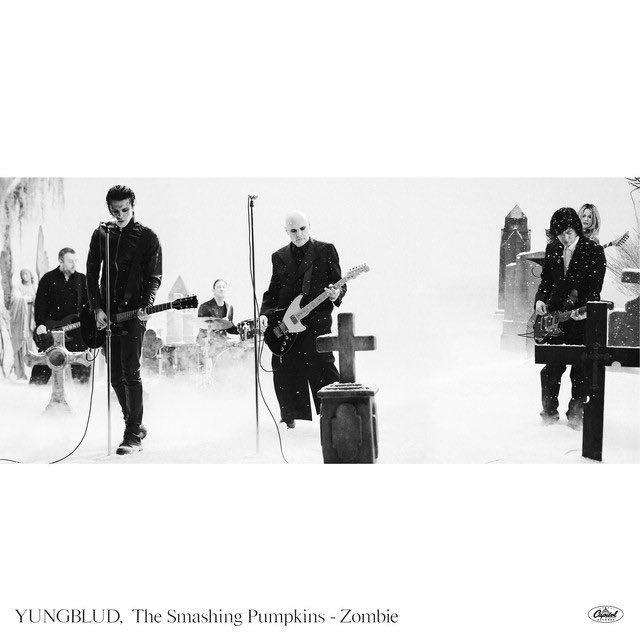 YUNGBLUD、THE SMASHING PUMPKINSとコラボした「Zombie」リリース&MV公開