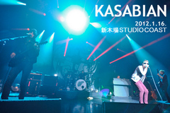 KASABIAN来日公演のライヴレポートを公開！