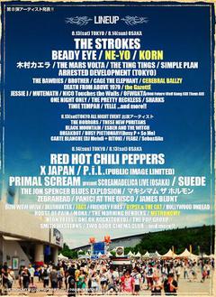 ＜SUMMER SONIC 2011＞第8弾出演者&＜SONICMANIA＞追加出演者発表！