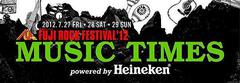 HeinekenのサポートによるFUJI ROCK FESTIVALをフィーチャーしたサイト”MUSIC TIMES”がオープン。