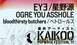 KAIKOO POPWAVE FESTIVAL 2011最終出演者アーティスト発表！
