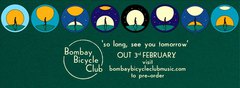 UKインディ・ロック界の星BOMBAY BICYCLE CLUB、2/4リリースのニュー・アルバム『So Long, See You Tomorrow』より「Luna」の音源を公開