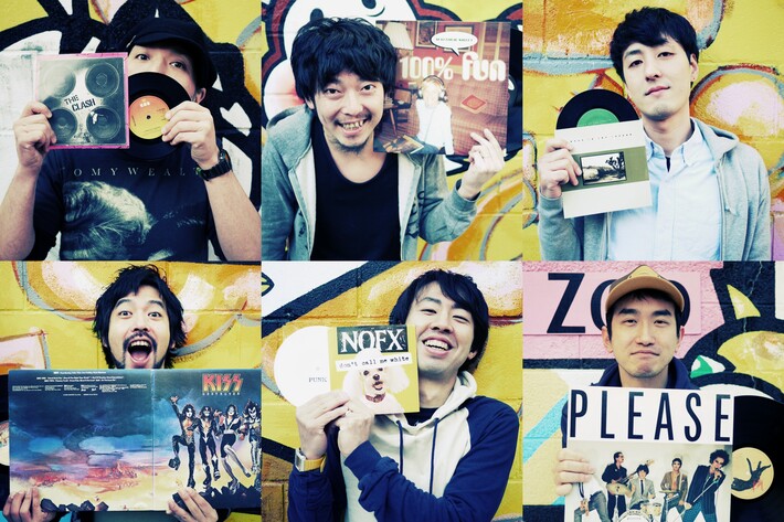 注目の6人組バンドATATA、4/19の"RECORD STORE DAY"にBLURのカヴァー曲も収録したアナログ盤『2 SONGS EP』リリース決定。ジャケットは8ottoのTORA（Ba）が担当