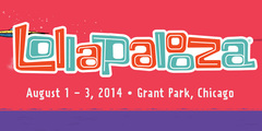 ARCTIC MONKEYS、SKRILLEX、FOSTER THE PEOPLEらが出演する"Lollapalooza 2014"、Red Bull TVにて今週末に独占生中継。配信スケジュール一挙発表