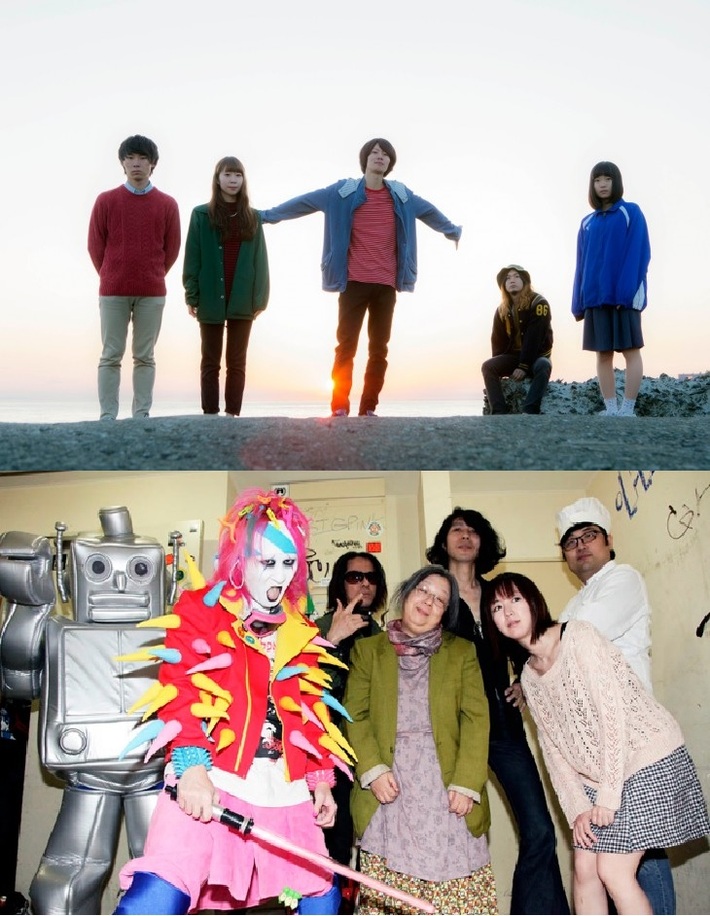 踊ってばかりの国、GEZANら出演の"CROSSOVER!!2014"に猛毒、本棚のモヨコ出演決定。12/2に下津光史（踊ってばかりの国）、マヒトゥ・ザ・ピーポー（GEZAN）による連動企画も決定