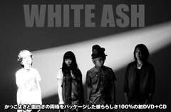 WHITE ASHの特集を公開。ロックンロール・アンセム感たっぷりの新クリスマス・ソングも収録、かっこよさと面白さの両極をパッケージした初DVDとなるベストMV集を12/10リリース