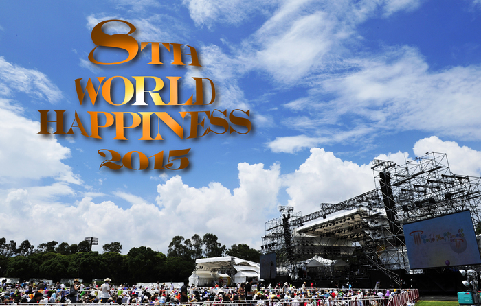 都会の夏フェス"WORLD HAPPINESS 2015"、8/23（日）に東京 夢の島公園陸上競技場で開催決定