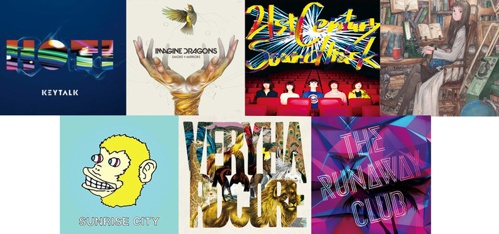 【明日の注目のリリース①】KEYTALK、IMAGINE DRAGONS、うみのて、ジェッジジョンソン、℃フーズ、salsa、THE RUNAWAY CLUBら13タイトル