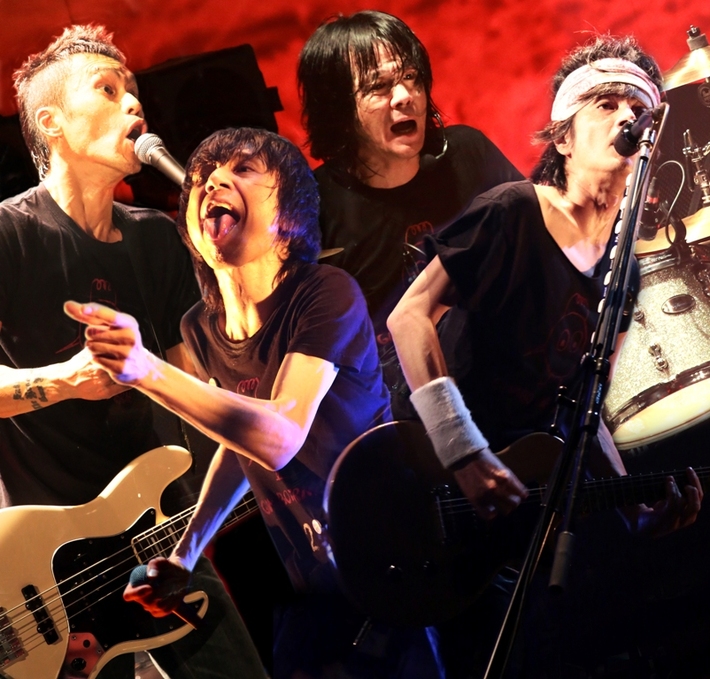 ザ・クロマニヨンズ、7/22に約3年ぶりのライヴDVD『ザ・クロマニヨンズ TOUR ガンボ インフェルノ 2014-2015』リリース決定