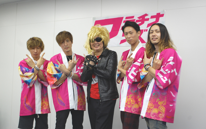 崖っぷちバンド"フラチナリズム"、ボーカルに大木凡人が加入