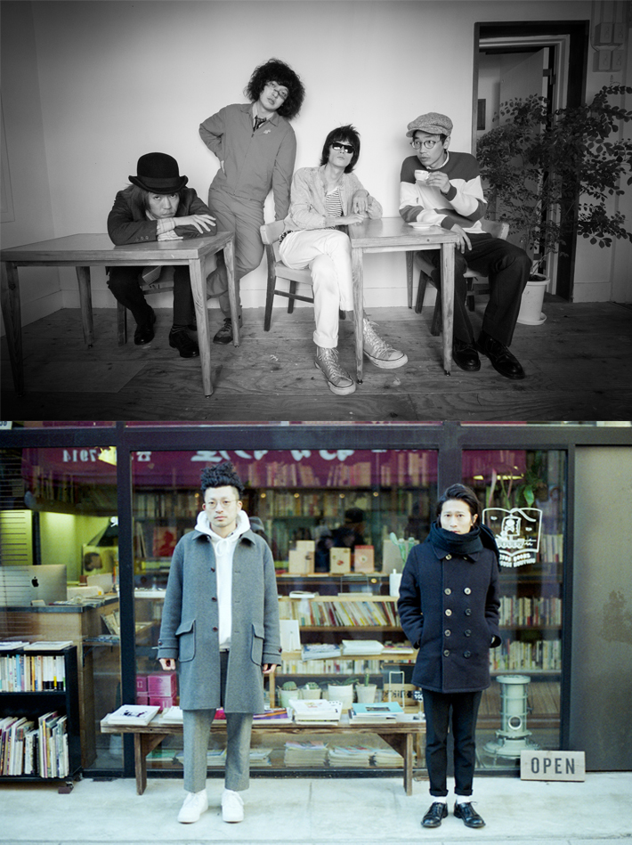 おとぎ話 × KONCOSの2マン・ライヴ・イベント" POOL SIDE"、7/28(火)に下北沢SHELTERで開催決定