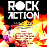 MOP of HEAD、KAGERO、DALLJUB STEP CLUB、birds melt sky出演。11/25に渋谷clubasiaにて"ROCK ACTION"6周年記念イベント開催決定
