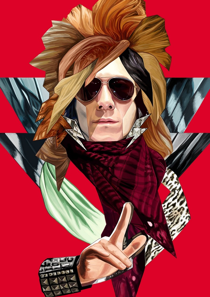 吉井和哉、12/9にリリースするカバー・アルバム第2弾『ヨジー・カズボーン～裏切リノ街～』のヴィジュアル＆詳細を発表