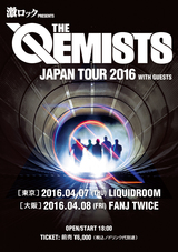 ダンス・ロックの大本命 THE QEMISTS、来年4月に東阪にて初の来日ヘッドライン・ツアー開催決定