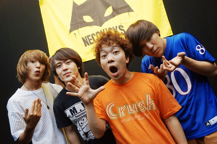 NECOKICKS、4/20に1,000枚限定シングル『弾丸ライナー』リリース決定。地元 上田にて初のワンマン・ライヴ＆東名阪ツアー開催