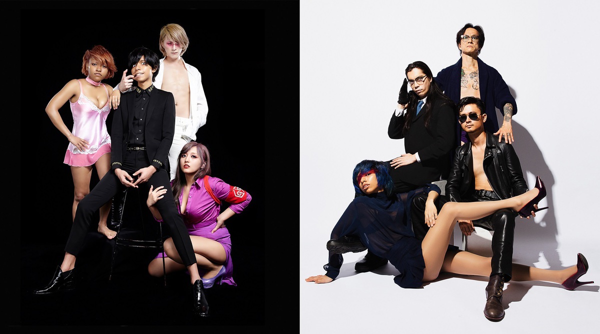 女王蜂VS獄門島一家、5/11にリリースするスプリット・シングル『金星