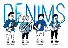 大阪 堺発の4人組バンド DENIMS、7/6に2ndミニ・アルバム『iggy & pops』リリース決定。ツアー・ファイナルは9/30に東心斎橋CONPASSにて初ワンマン