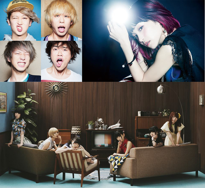 KEYTALK、LiSA、でんぱ組.inc出演。テレ朝"musicるTV"主催のライヴ・イベント"ROCKFRIENDS"、11/12にZepp Tokyoにて開催決定