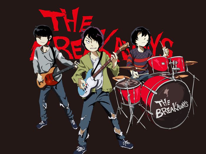 正体不明の3人組ロック・バンド THE BREAKAWAYS、1stミニ・アルバム『N.T.A.』より「WHERE I BELONG」のリリック・ビデオ公開