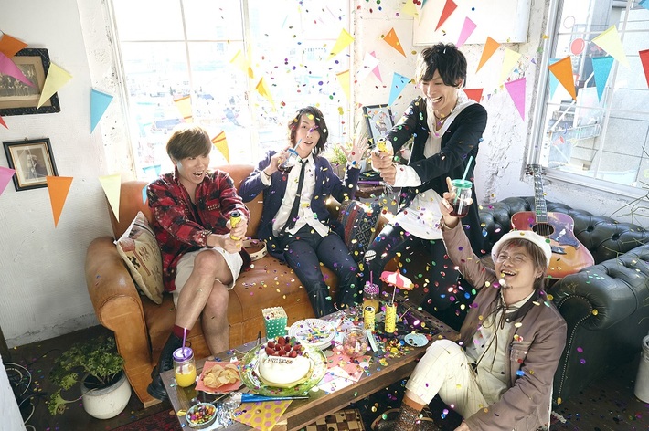 ラックライフ、3/15にリリースするメジャー1stフル・アルバム『Life is beautiful』の最新ヴィジュアル公開。レコ発ツアーの開催も