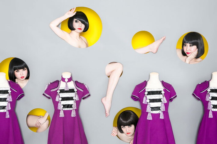 キノコホテル、6/7にリリースする創業10周年記念アルバム『プレイガール大魔境』の詳細発表。新アー写も