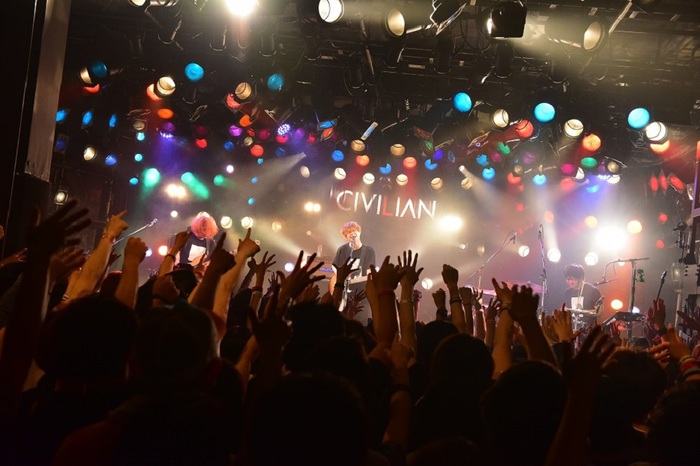 CIVILIAN、改名1周年記念ワンマンを7/18に新代田FEVERにて開催決定。ニュー・シングル『顔』にボカロP"ナノウ"名義の代表曲収録も