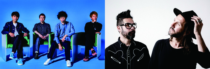 ASIAN KUNG-FU GENERATION × FEEDER、12月に初のカップリング・ツアー開催決定