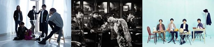 BIGMAMA、NICO Touches the Walls、sumika、3/22に新木場STUDIO COASTで3マン・ライヴ開催決定