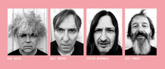 オルタナ／ヘヴィ・ロックの先駆者 MELVINS、ニュー・アルバム『Pinkus Abortion Technician』4/20リリース決定。新曲「Stop Moving To Florida」音源公開