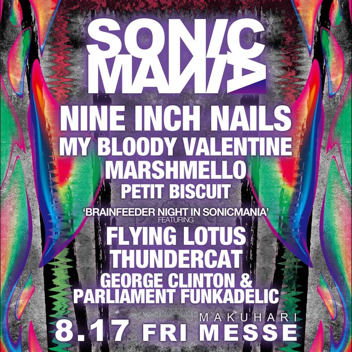 "SONICMANIA 2018"、第2弾アーティスト発表。"Brainfeeder"コラボ・ステージにFLYING LOTUS、THUNDERCATら出演決定も