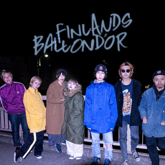BALLOND'OR×FINLANDS、5/16リリースのスプリットEP『NEW DUBBING』ジャケ写＆収録曲発表